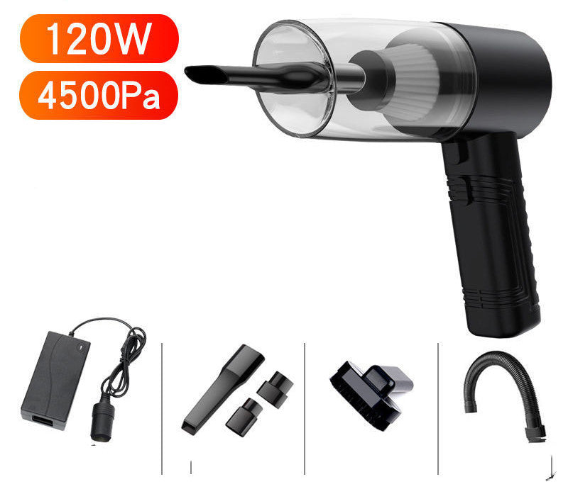 2 in 1 Vacuum Cleaner-Handheld Vacuum Car Cleaner Air Duster Wireless Rechargeable Home