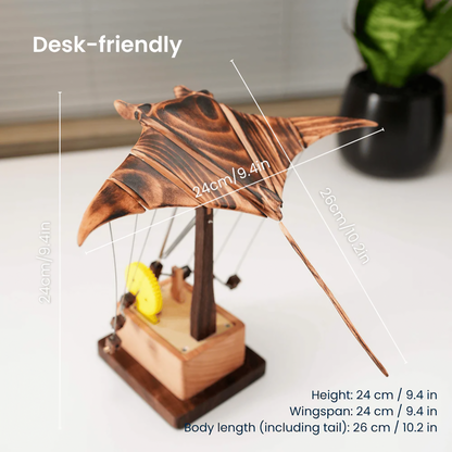 Marvela™ Handcrafted Manta Ray Automaton