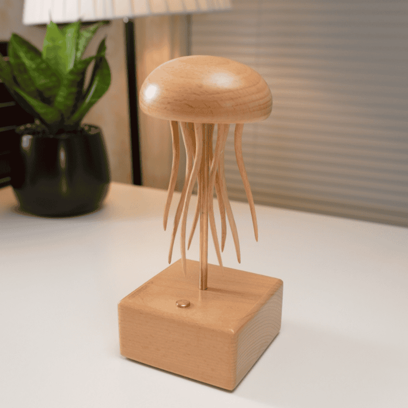 MariniaPulse™ Wooden Jellyfish Automaton