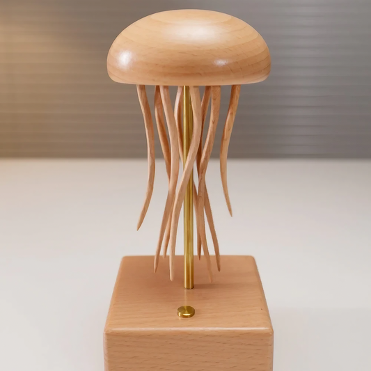 MariniaPulse™ Wooden Jellyfish Automaton