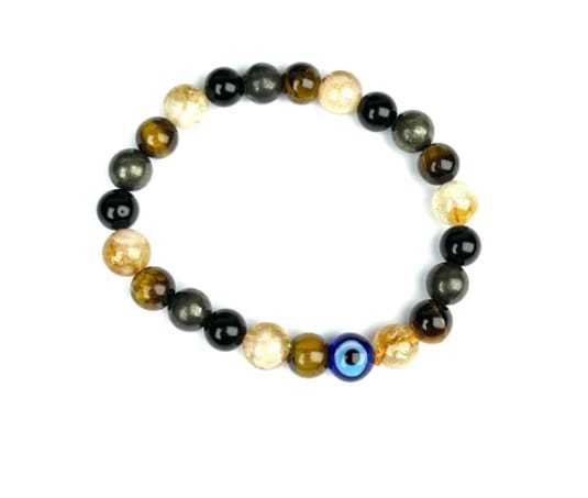 Career Boost Crystal Bracelet | Lab Certified | Promotes Abundance, prosperity and financial Sucesss - Unisex, 8 mm beads Bracelet