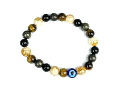 Career Boost Crystal Bracelet | Lab Certified | Promotes Abundance, prosperity and financial Sucesss - Unisex, 8 mm beads Bracelet