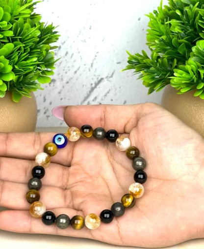 Career Boost Crystal Bracelet | Lab Certified | Promotes Abundance, prosperity and financial Sucesss - Unisex, 8 mm beads Bracelet